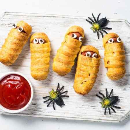 Halloween themed food ideas for fall.