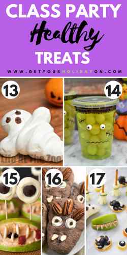 Halloween Treats for a Class Party | Healthy Treats for a Class Party #health #snacks #momlife #schoolparty