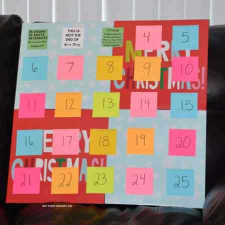 DIY Homemade Advent calendar