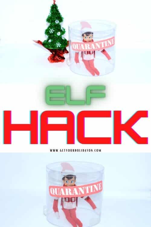 Elf hack for busy parents during the holiday season.