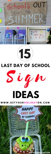 Last Day of School Signs #signs #lastdayofschool #parenting #momlife