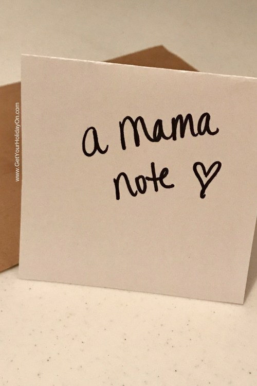 17 Ways To Help with School Blues: A Mama Note in a lunch box can do just the trick. A child knowing that their mom is thinking of them will mean a million dollars at school.