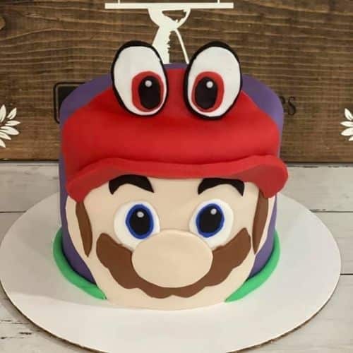 Mario Odyssey cake