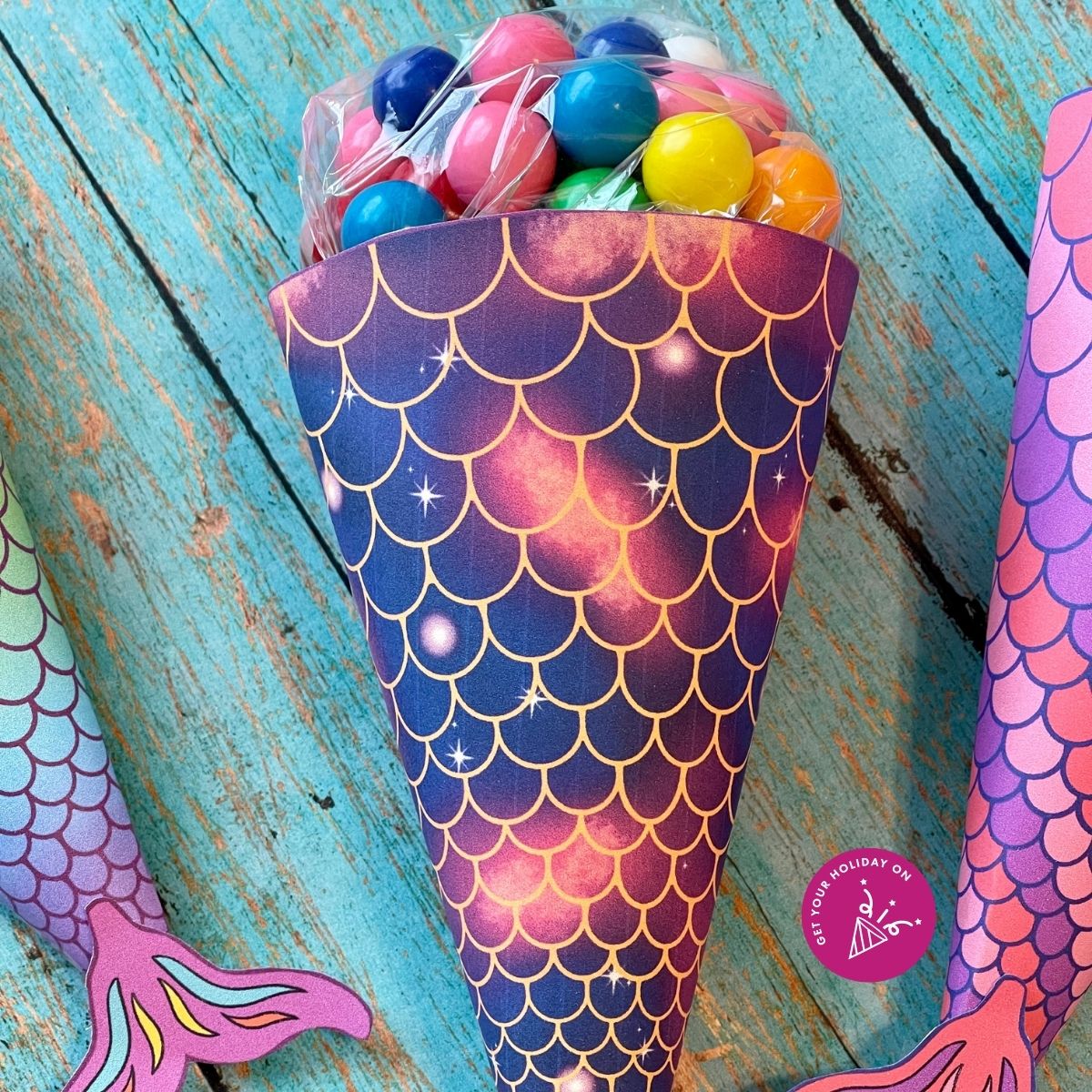 merman party favors