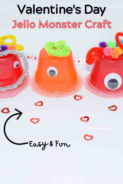 Simply follow this tutorial for these Valentine's Day Craft Monsters ideas for kids.