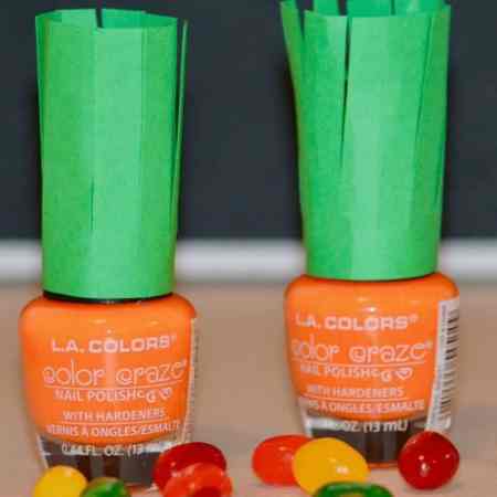 Learn easy ways on how to make Easter nail polish. You will find orange carrot nail polish, bunny rabbit nail polish diy, and baby chick nail polishes.