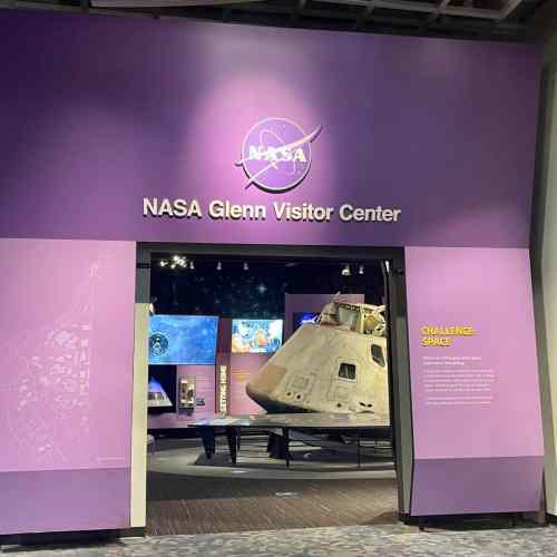 Science Center in Cleveland. NASA Visitor Center at the Science Center in Cleveland.