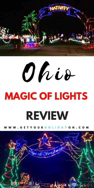 Northeast Ohio are you ready for the Magic of Lights at the Cuyahoga County Fairgrounds Review!? We had the opportunity to partner with the Magic of Lights again this year. Compare the two and check out our 2017 Magic of Lights review here! Driving through the Magic of Lights has become a yearly tradition for our family! #Ohio #northeastohio #magicoflights #christmaslights