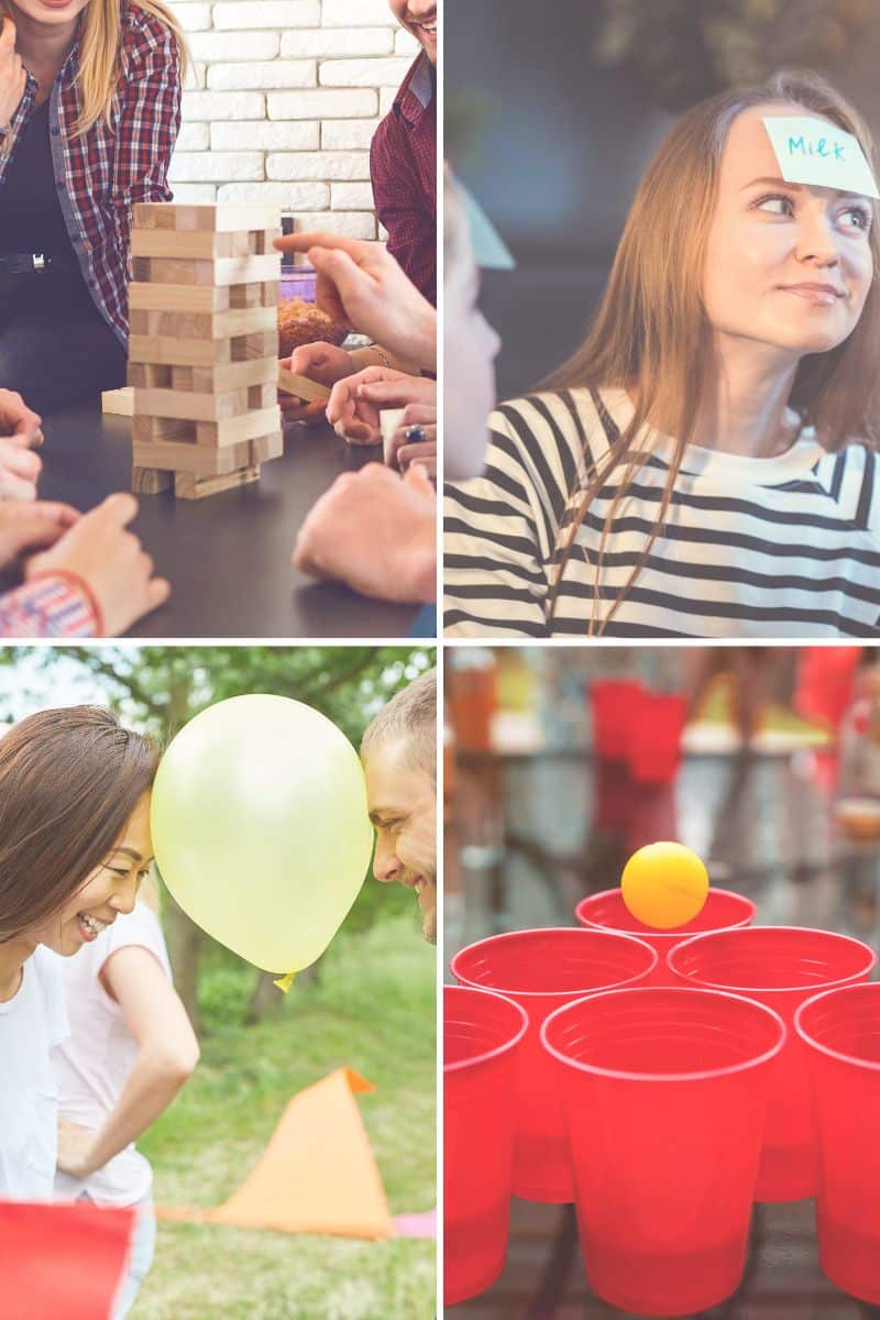 classic board game ideas, card games, game night for adults. #gameideas #adultpartyideas #boardgames #diy