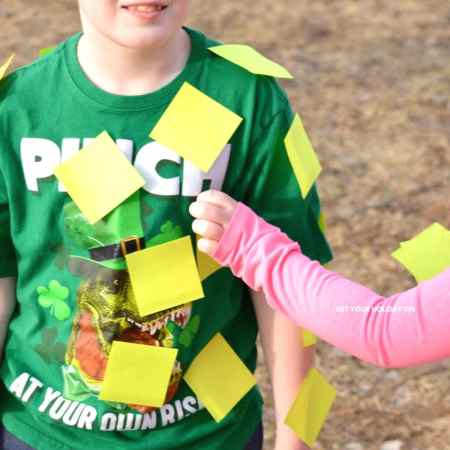 Learn how to play post a leprechaun game! An activity for kids or adults!