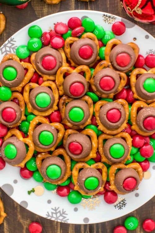 reindeer noses to replace cookies.