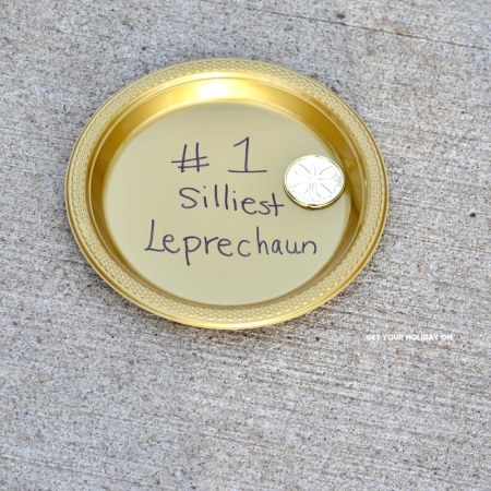 Get the kids ready for this Hilarious Leprechaun Gold Game This activity is so fun for St. Patrick's day that you'll want to play again and again! #diycrafts #play #party #momlife