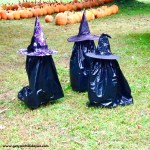 These not so scary witches are a lot easier to make than they look! It's a very simple, fun, and creative trick. Perfect for a fantastic idea for Halloween decor.