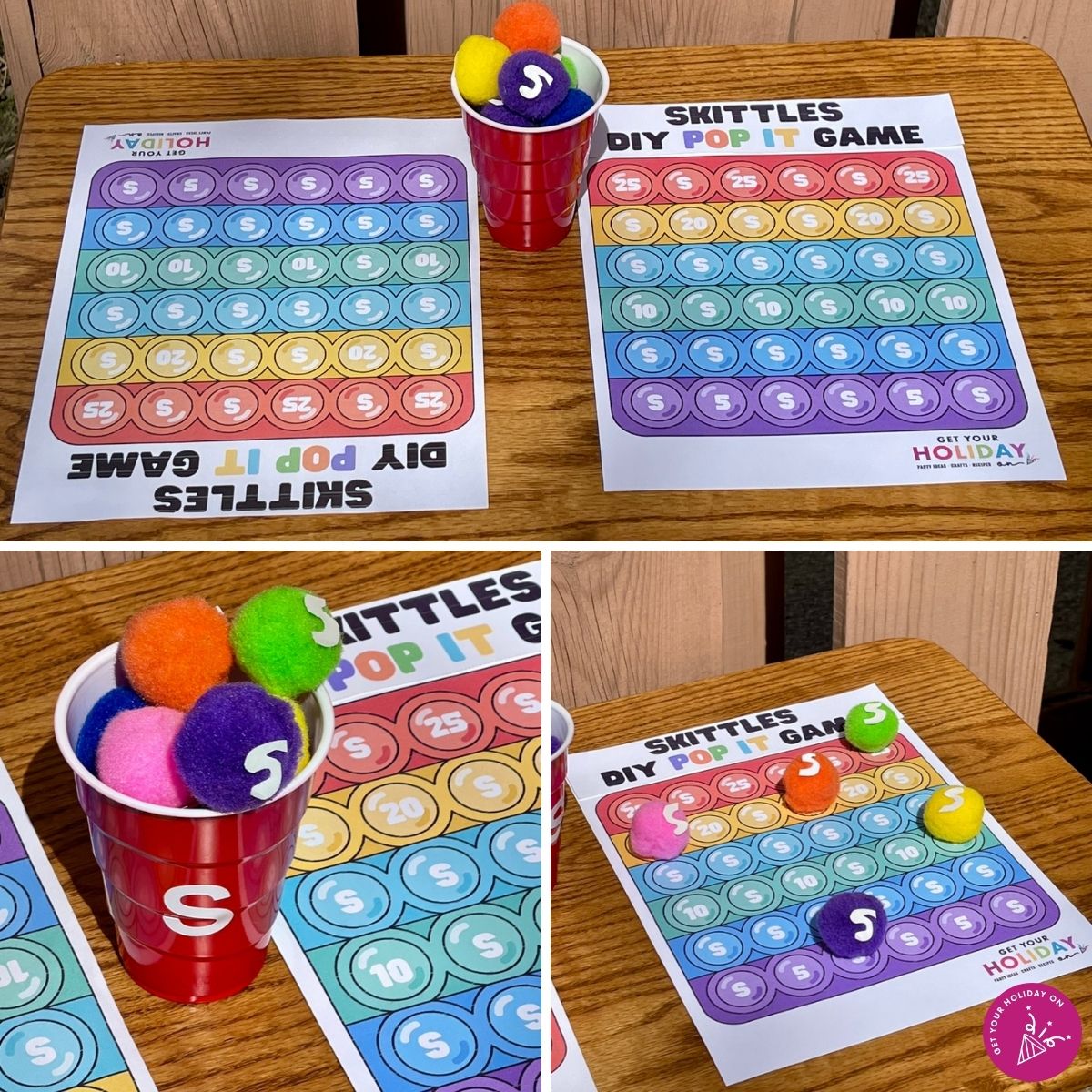 Pop It Games DIY Pop it games
