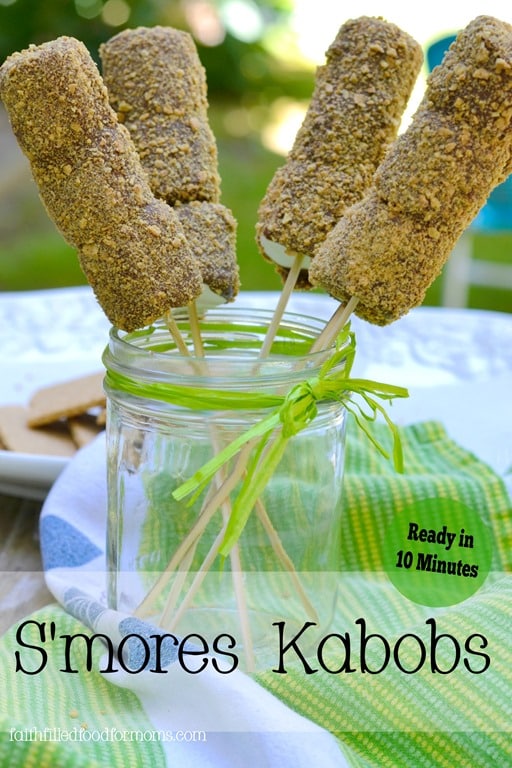 Image for Easy S’mores Kabobs on a Stick Recipe