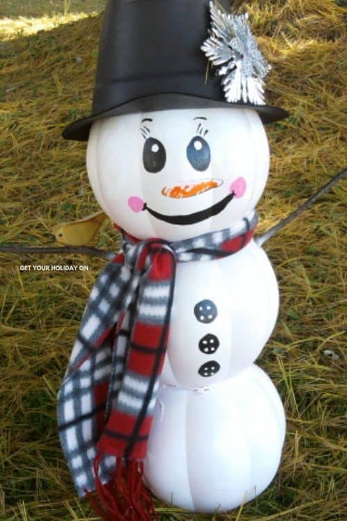 How to create a snow man project! #recycle #holiday #DIYs