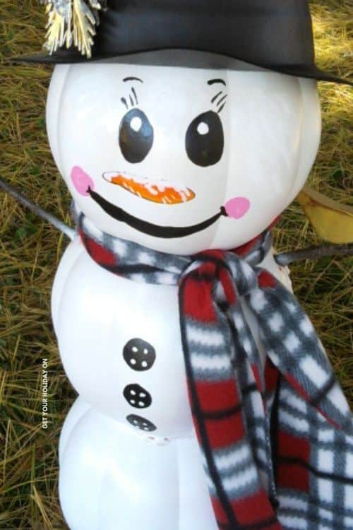 Homemade snowman craft Homemade snowman craft