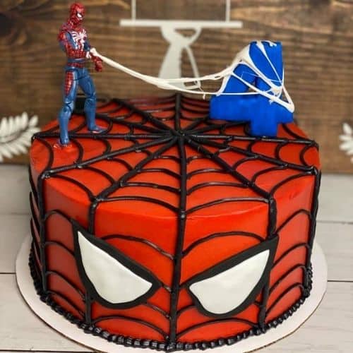 Spiderman cake idea