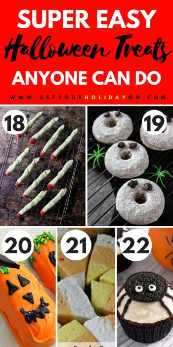 Halloween Treats for a Class Party that anyone can do! #food #foodie #momlife #forkids