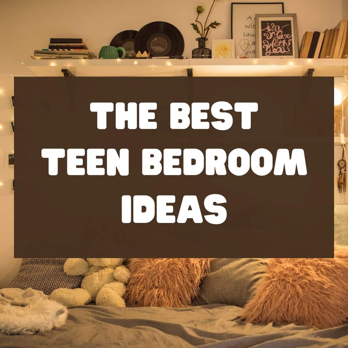 We hope you can find some good teen bedroom ideas for designing a cool room for your teenager. High school students have a lot going on, but having a unique bedroom to relax in after a long day at school or sports is a great way to unwind. 