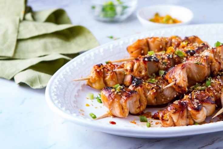 Image for Teriyaki Chicken Skewers in the Oven