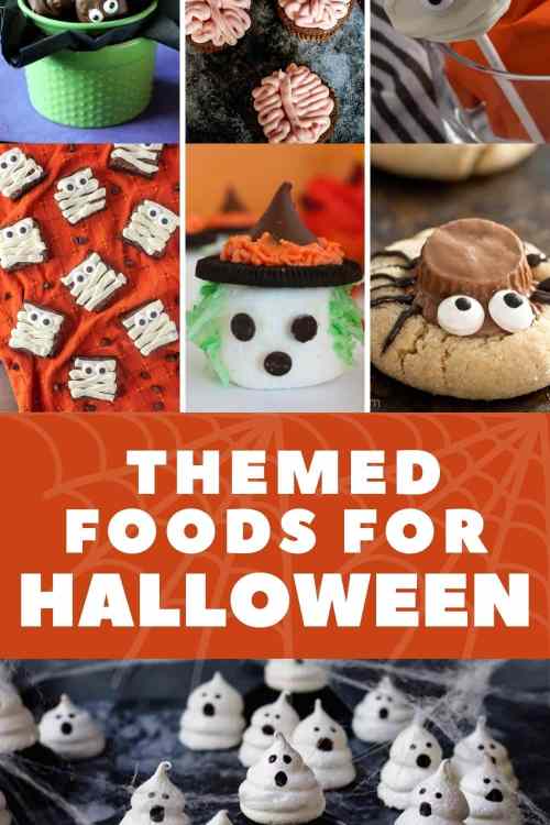 Themed foods for Halloween Themed foods for Halloween