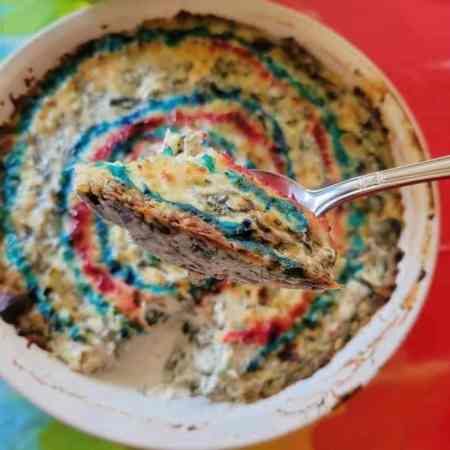easy spinach and artichoke dip