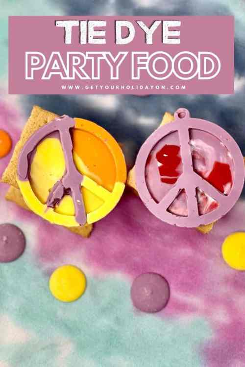 tie dye party food Tie dye party food a fun summer treat.
