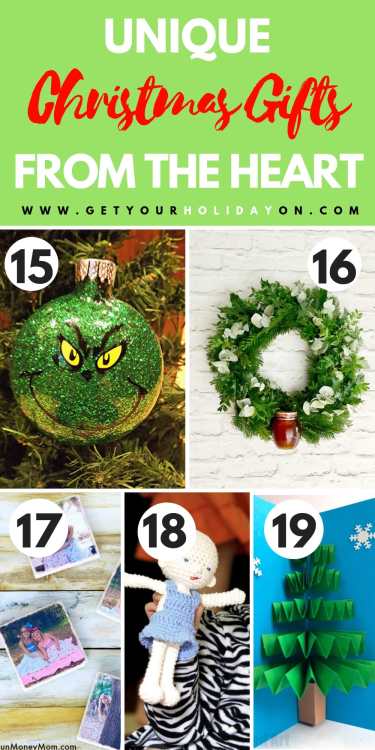 Homemade DIY Christmas Gifts from the Heart #diy #momlife #diywinter #christmasgifts