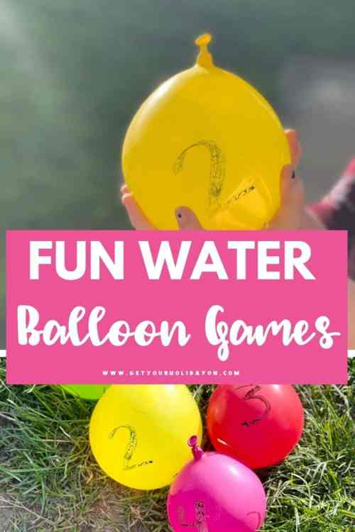Fun Water Balloon Games Get ready to play fun water balloon games this summer.