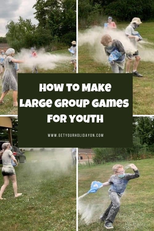 Large group games for youth with pictures.