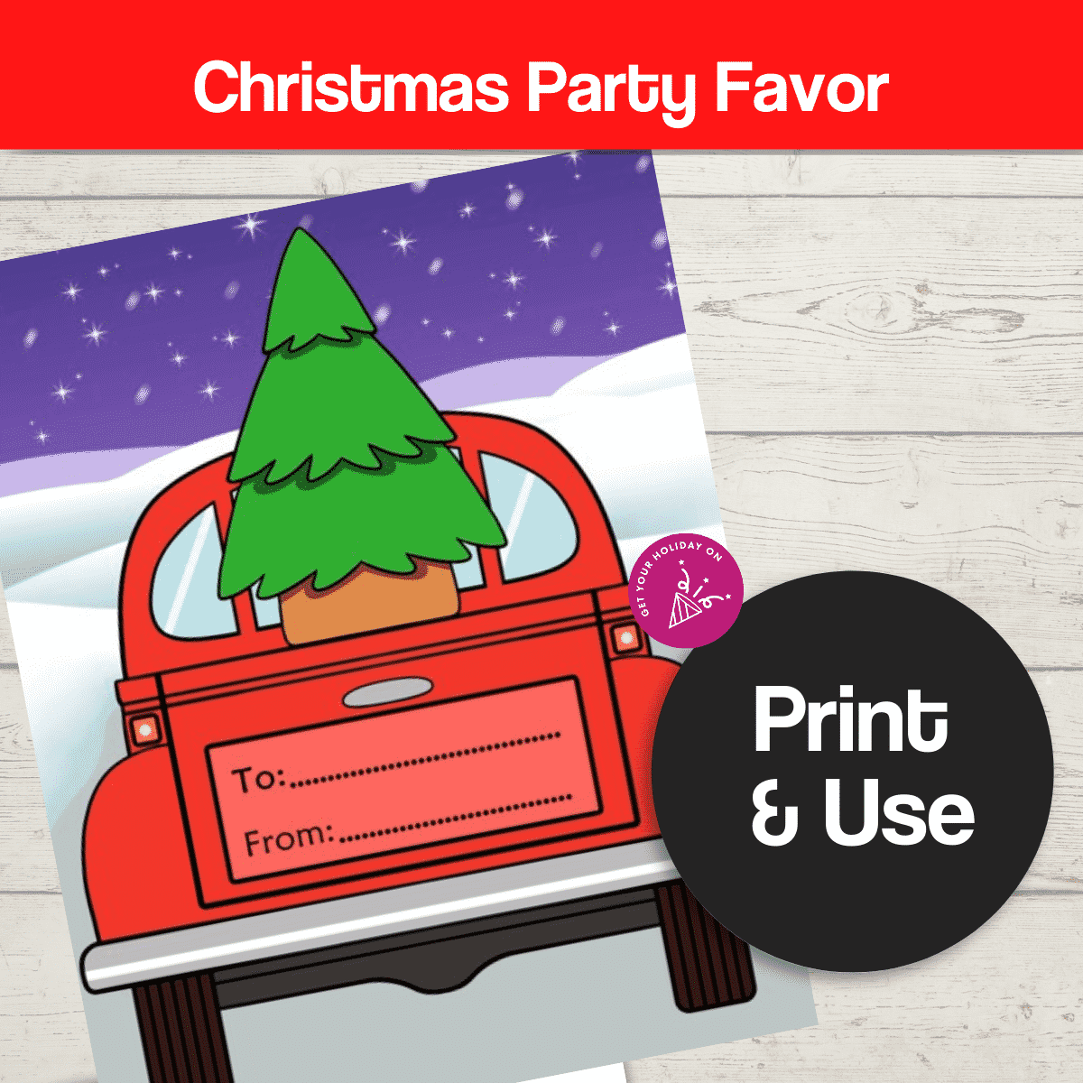 Christmas party favor Christmas party favor
