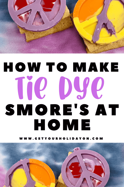 how to make tie dye smore's